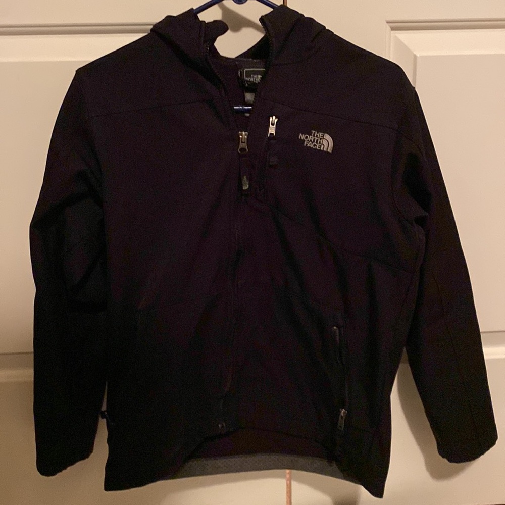 Boys North Face Large Winter Jacket with Hood